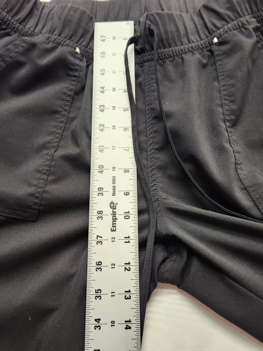 ⭐️Scrubstar BLACK Jogger Scrub Pants Size Large Performance Stretch Cargo Pocket - Picture 6 of 13
